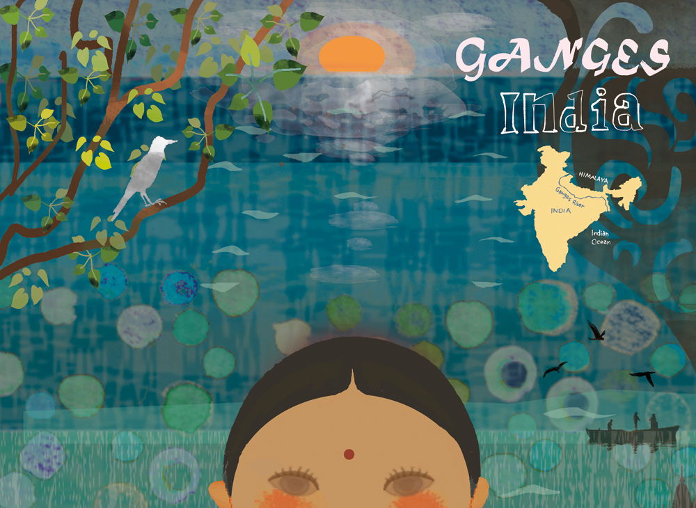 インドのイメージイラスト